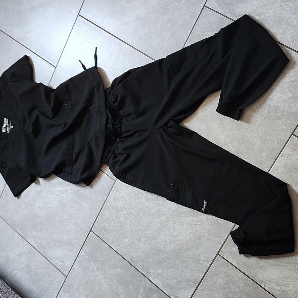 Grey's Anatomy Black Scrub Set